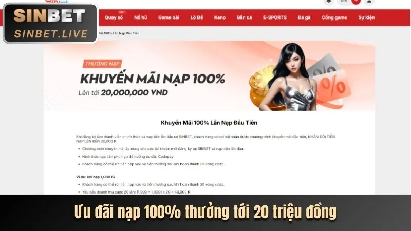 Thưởng nạp đầu cho game bắn cá OKVIP Tải